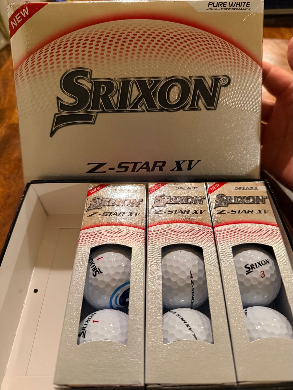 Srixon Z-Star XV golf balls